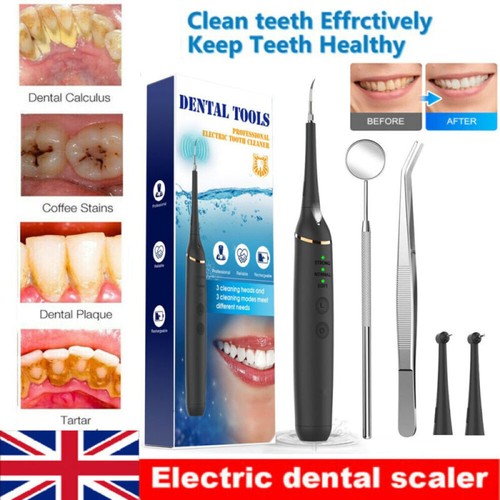 Ultrasonic tooth cleaner - tooth,