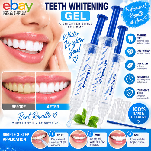 Advanced teeth whitening - advanced, gel