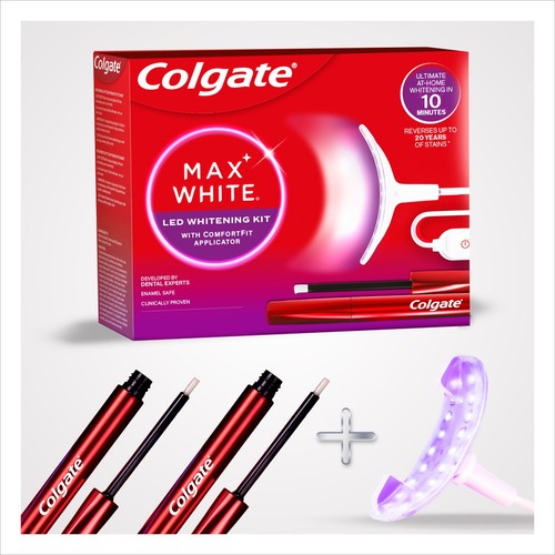 Colgate max white led - colgate,