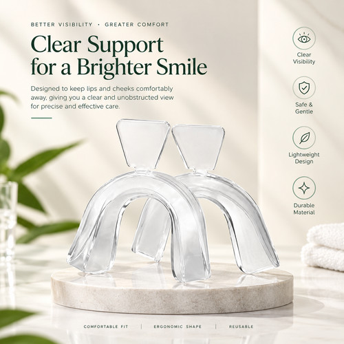 Teeth whitening trays clear - teeth,
