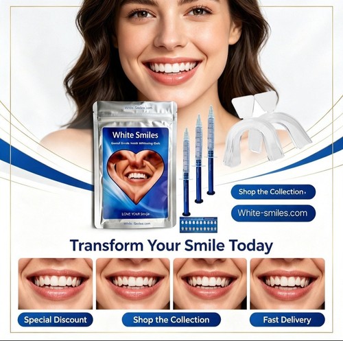 Teeth whitening kit - teeth,