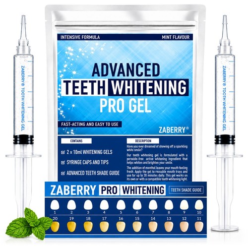 Teeth whitening gel - teeth,